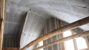 Nu Wool Cellulose Insulation For Cathedral Ceilings